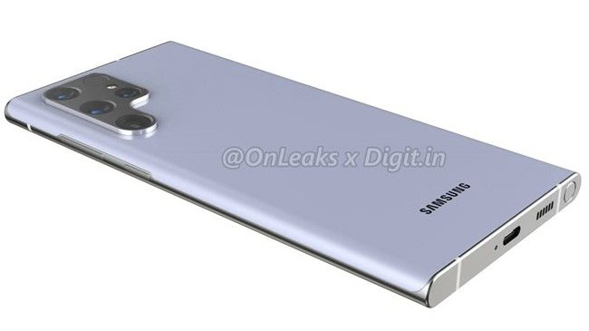 Samsung Galaxy S22 Ultra Leaked Renders 1