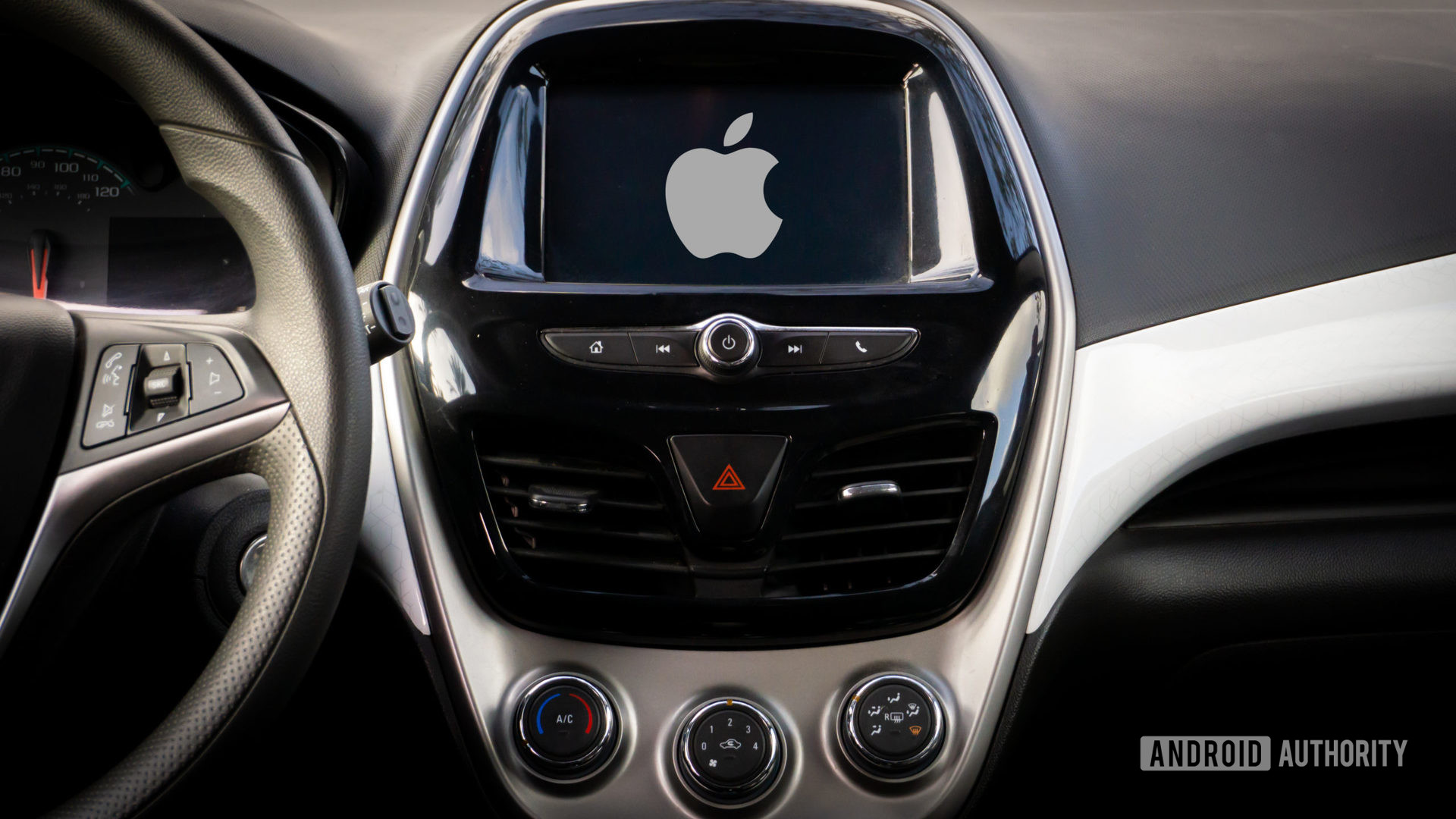 Apple Car Mockup interior dash