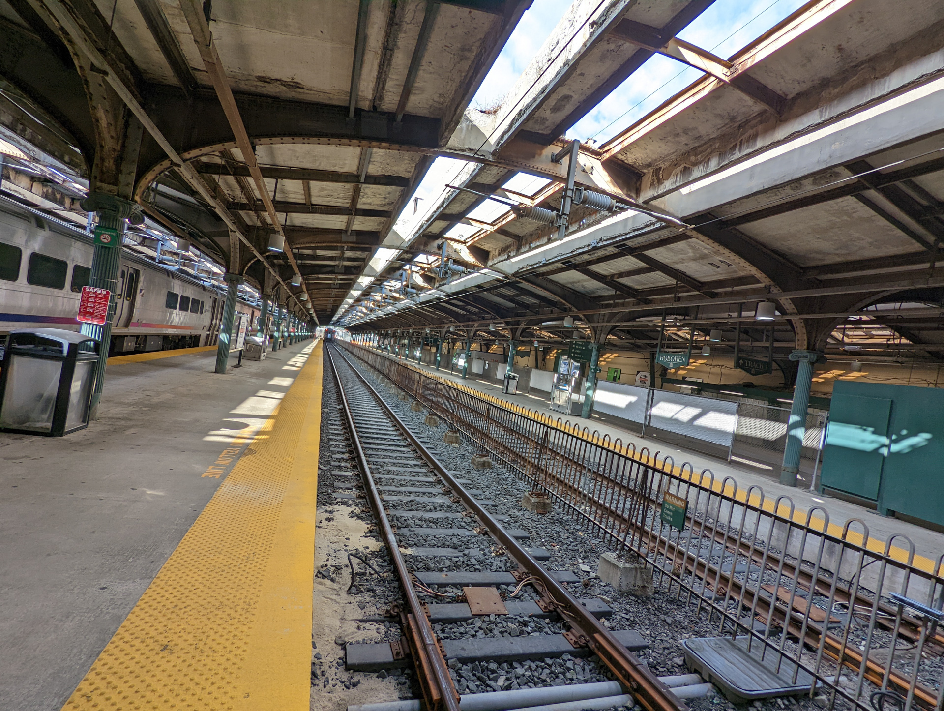 Google Pixel 6 Pro camera sample train station wide angle 2