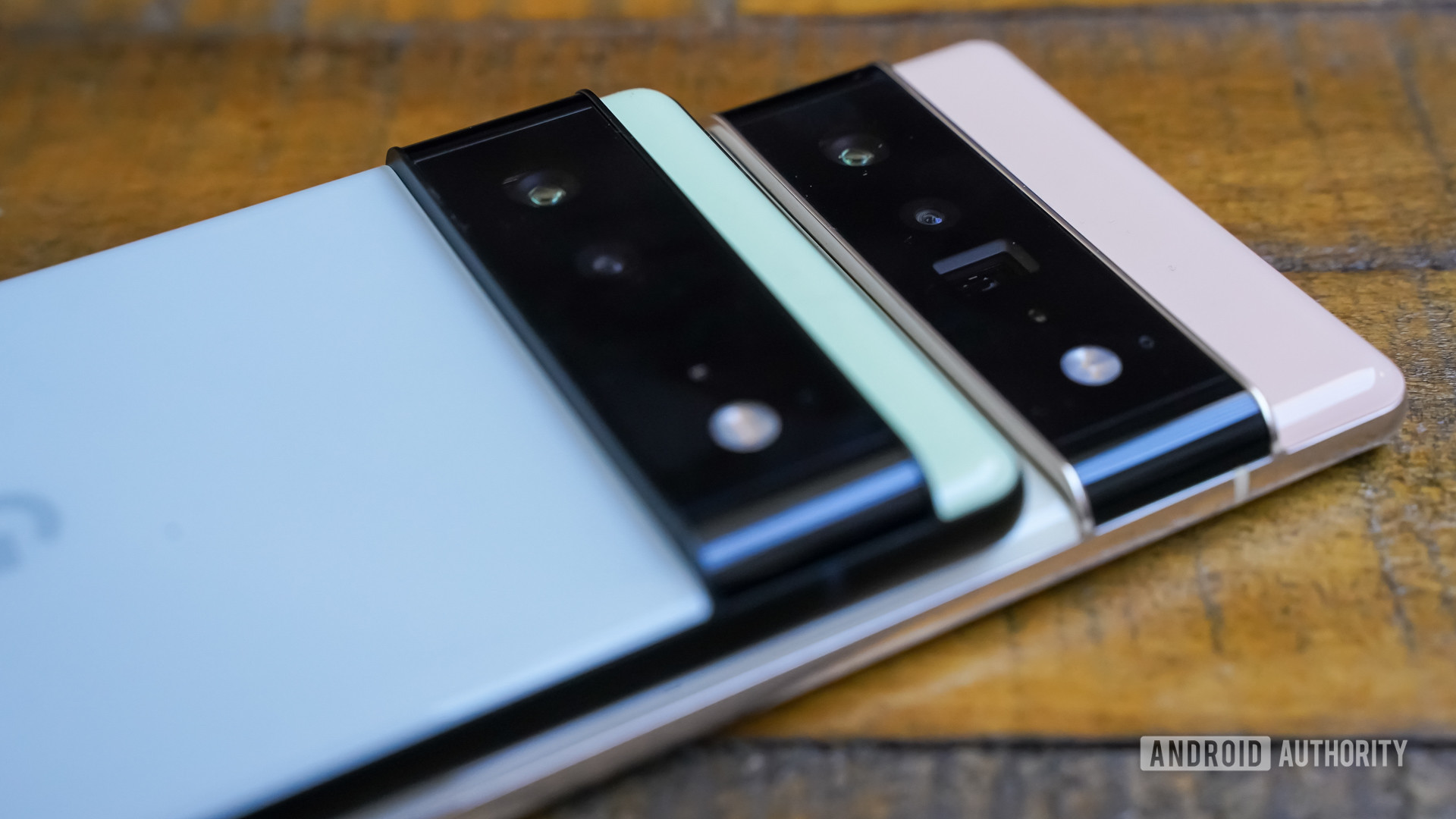 Google Pixel 6 and Pixel 6 Pro one on top