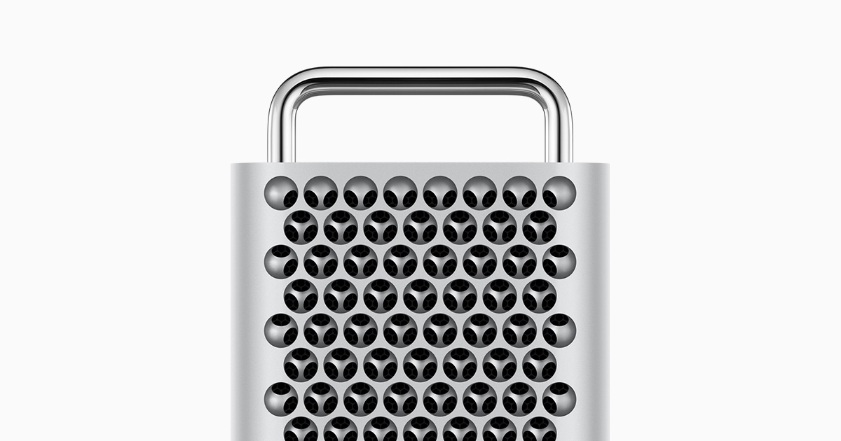 Mac Pro grille view