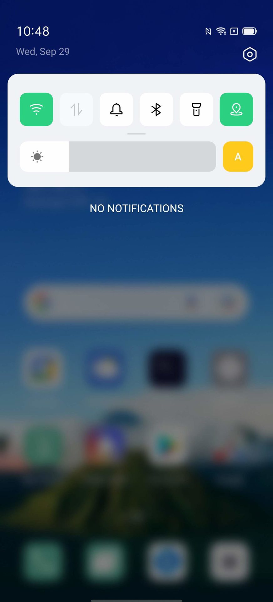 Oppo Color OS 11 Screenshot 6 showing Notifications