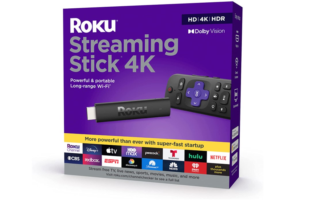 Imej Widget Roku Streaming Stick 4K 2021