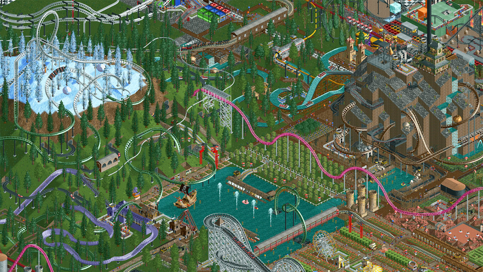RollerCoaster Tycoon best tycoon games for Android