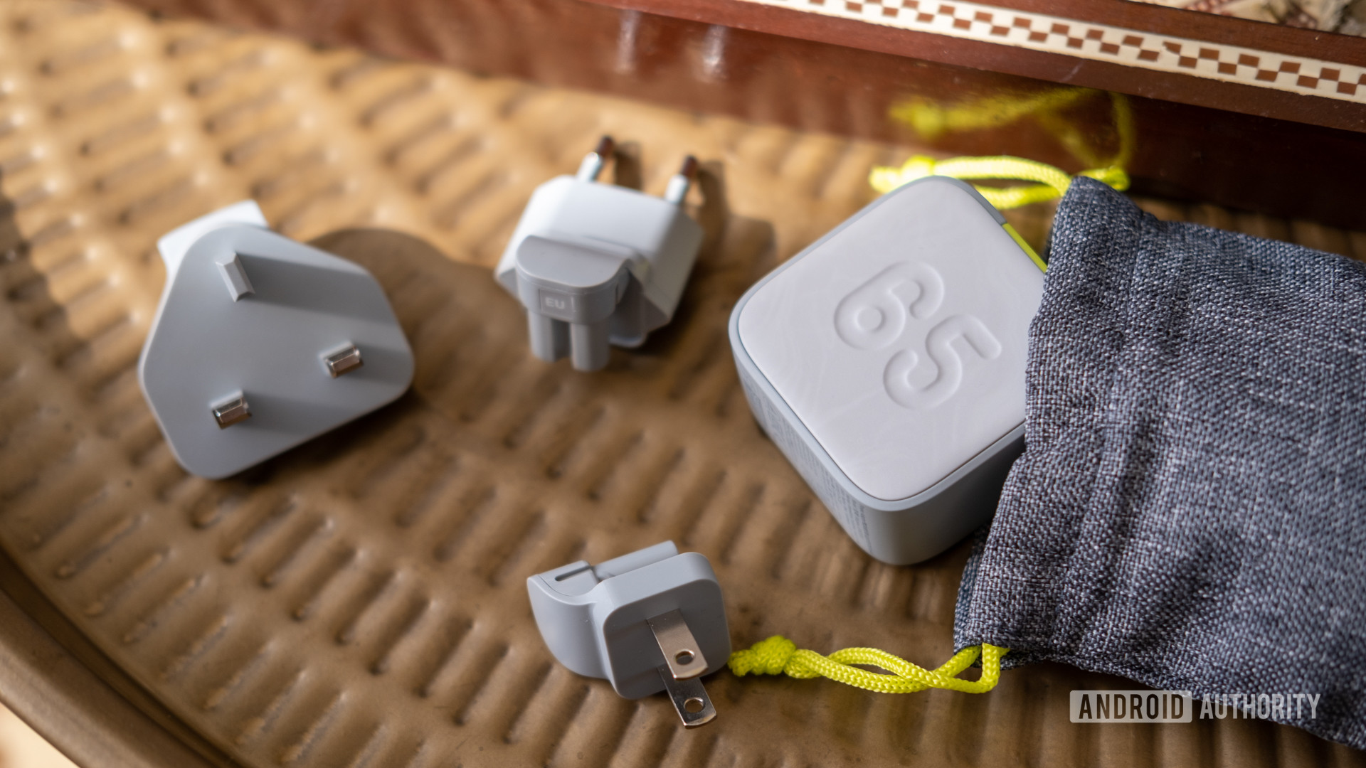 The InfinityLab InstantCharger with its carrying pouch and ports