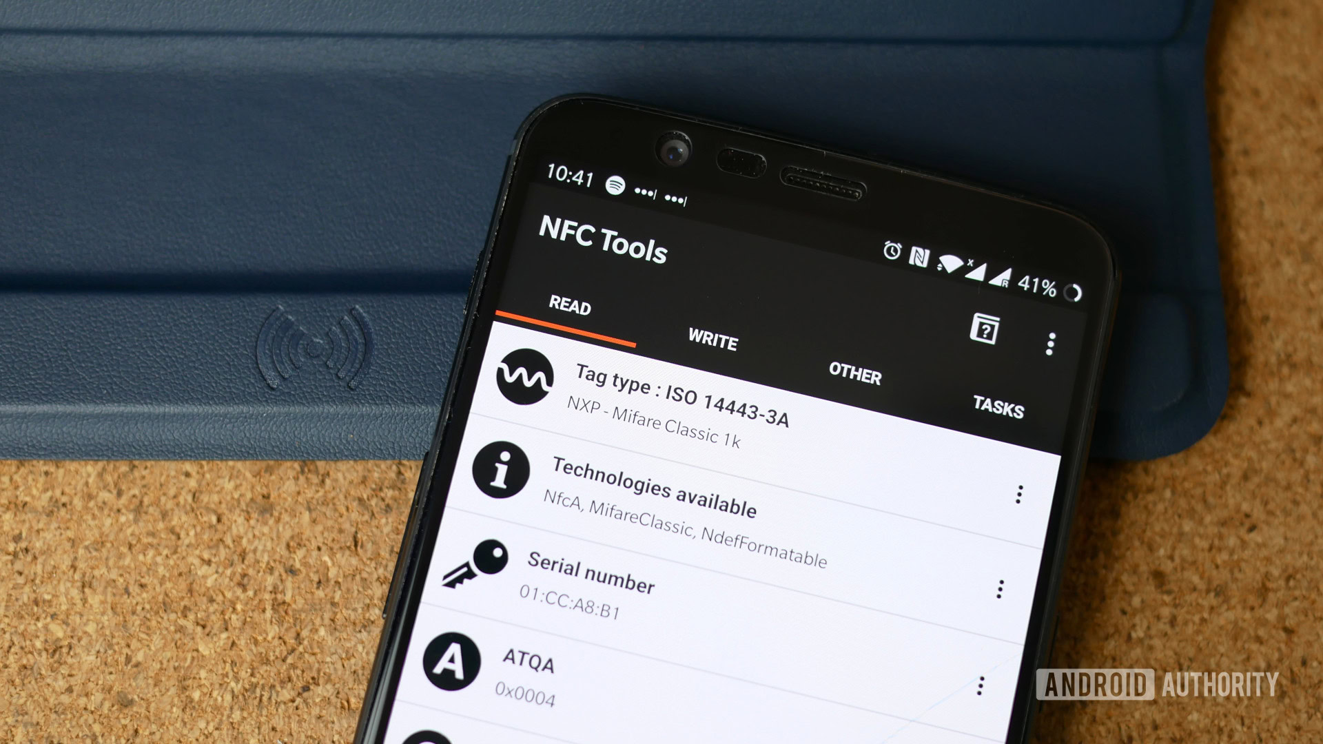 NFC Tag creator Android app