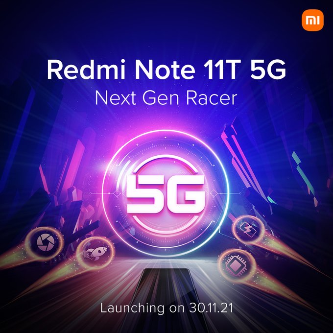 Redmi Note 11T 5G India