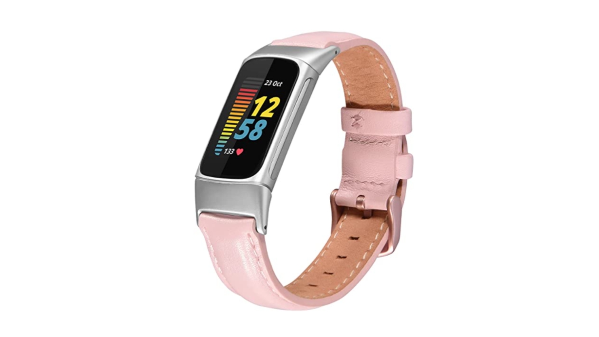 qingqing leather band fitbit charge 5