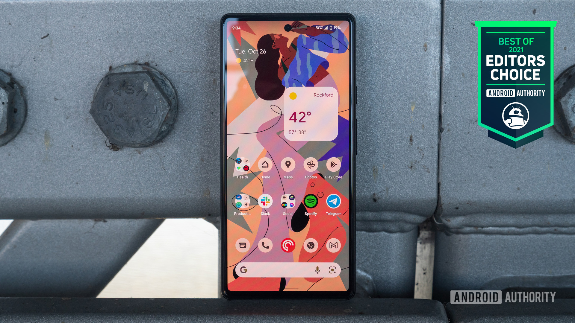 Google Pixel 6 Android Authority 2021 Editors' Choice