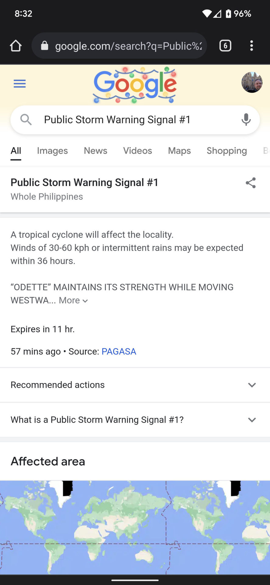 Google Pixel Alert Storm in Philippines