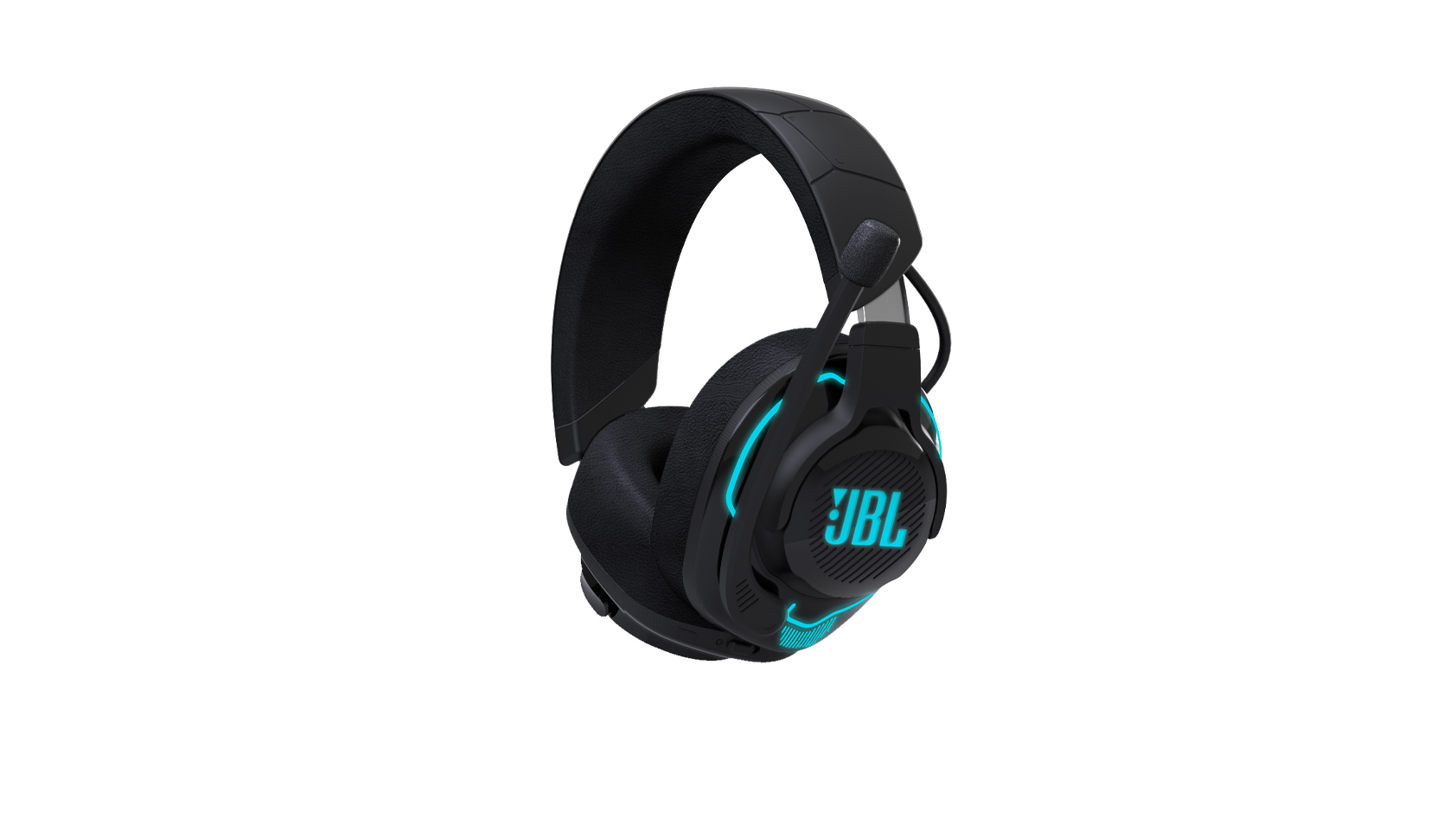 JBL Quantum 910 gaming headset blue led