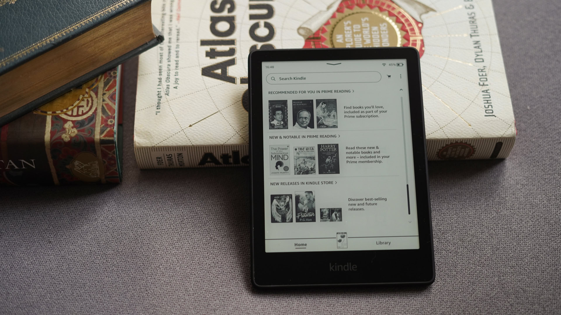 Recommandations de livres Kindle Paperwhite 2021 d'Amazon