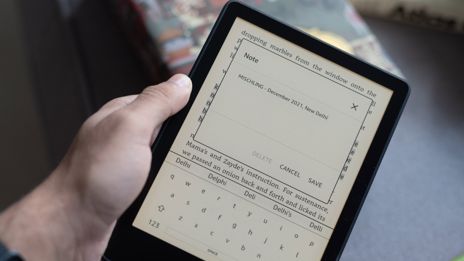 Kindle Paperwhite 2021 Kindle hakkında notlar alın