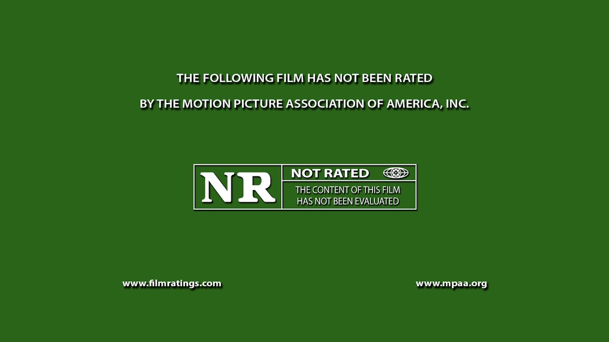Not rated MPAA streaming censorship
