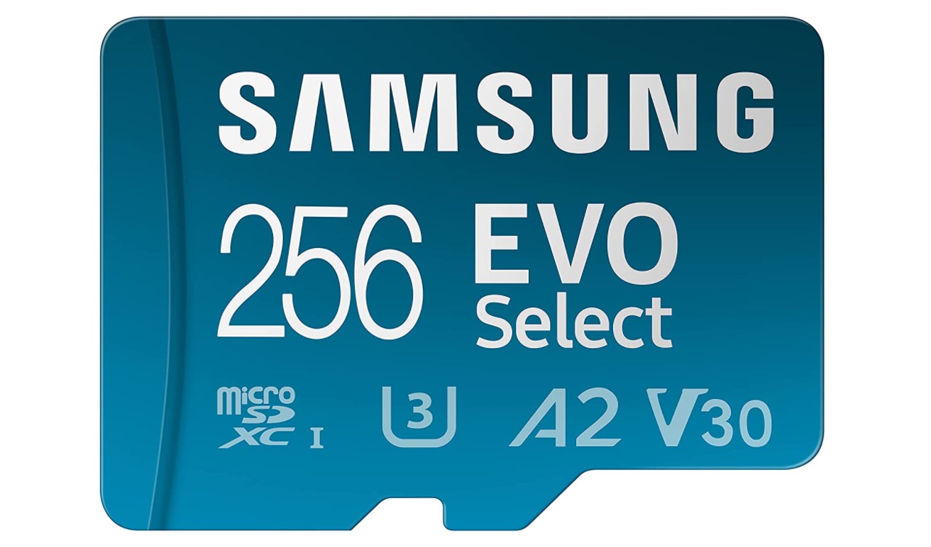 Samsung Evo Select Plus 256GB MicroSD Widget Image