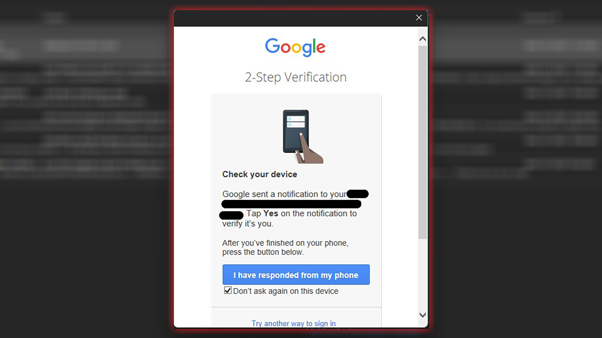 Set Up Gmail in Outlook Two Factor Authentication