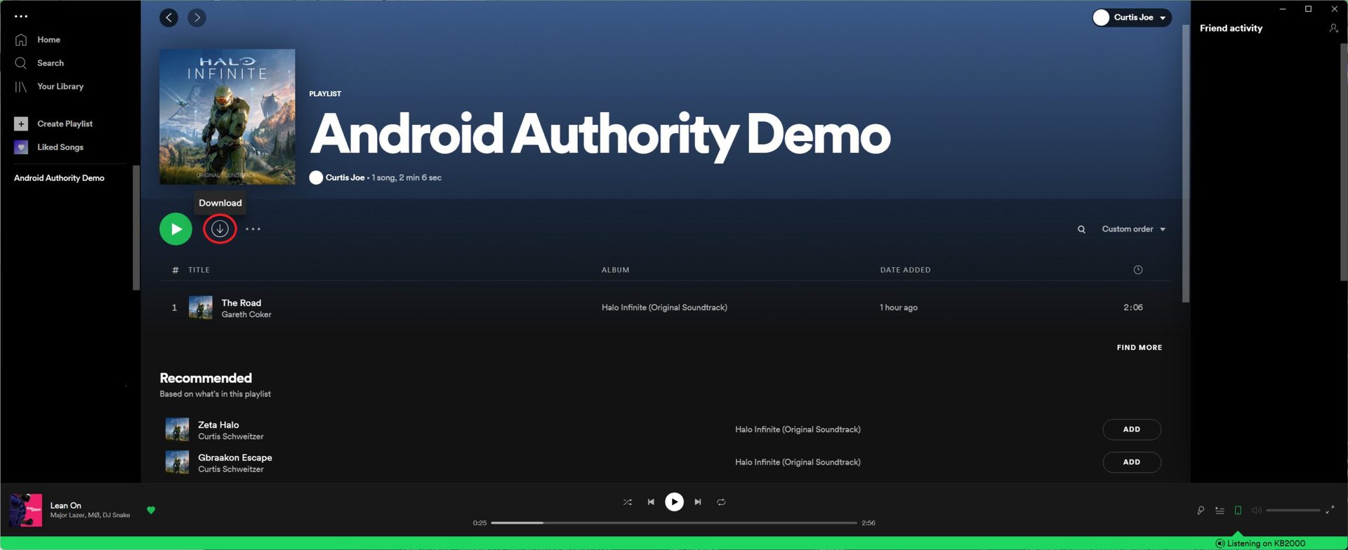 Spotify download playlist desktop 1