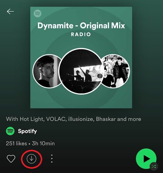 Spotify télécharger radio mobile 1