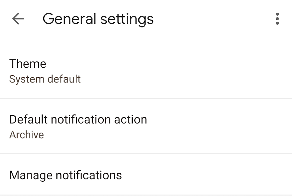 android gmail general settings 1