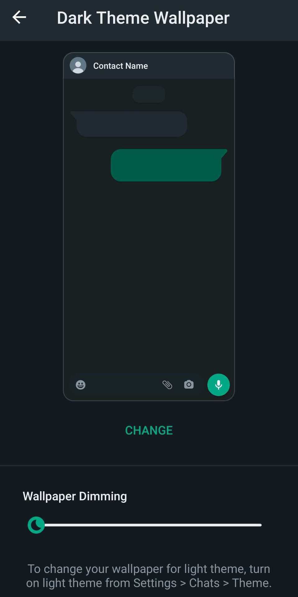 whatsapp android fond d'écran
