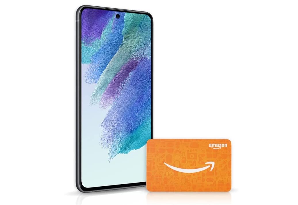 Samsung Galaxy S21 FE and 100 Amazon Gift Card Widget Image