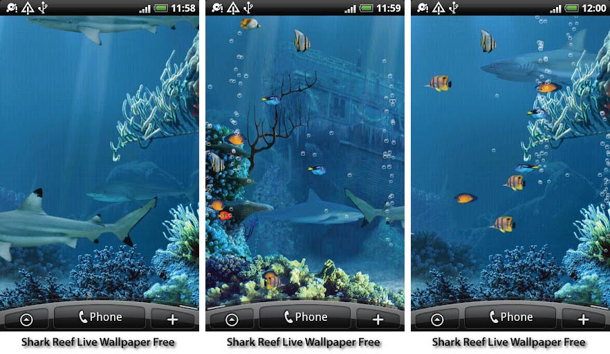 Best aquarium and fish live wallpapers for Android ...
